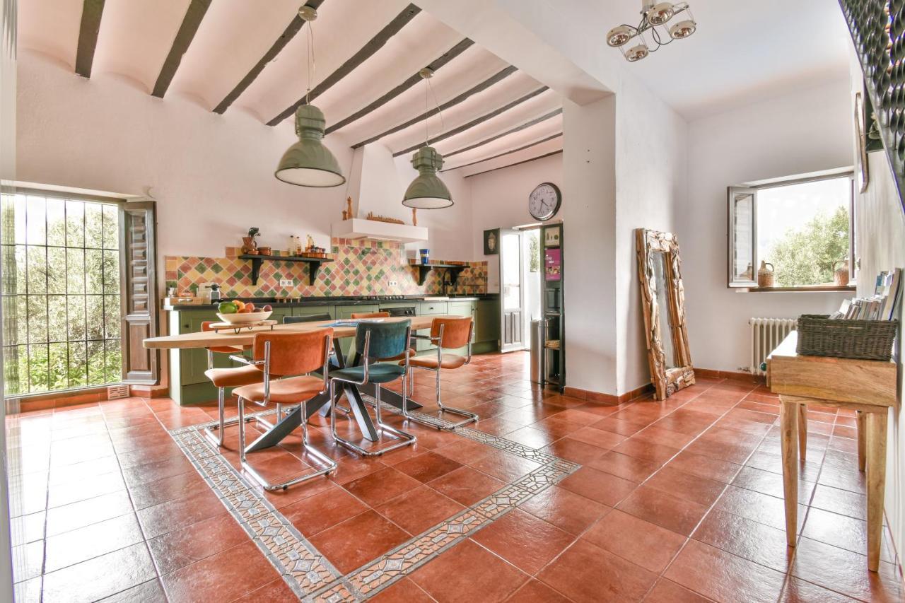 Casa Sol Y Aire - Vakantievilla In Dorp Met Prive Zwembad Pinos del Valle エクステリア 写真